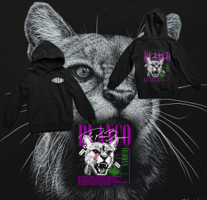 Black Panther Hoodie w/ Logo